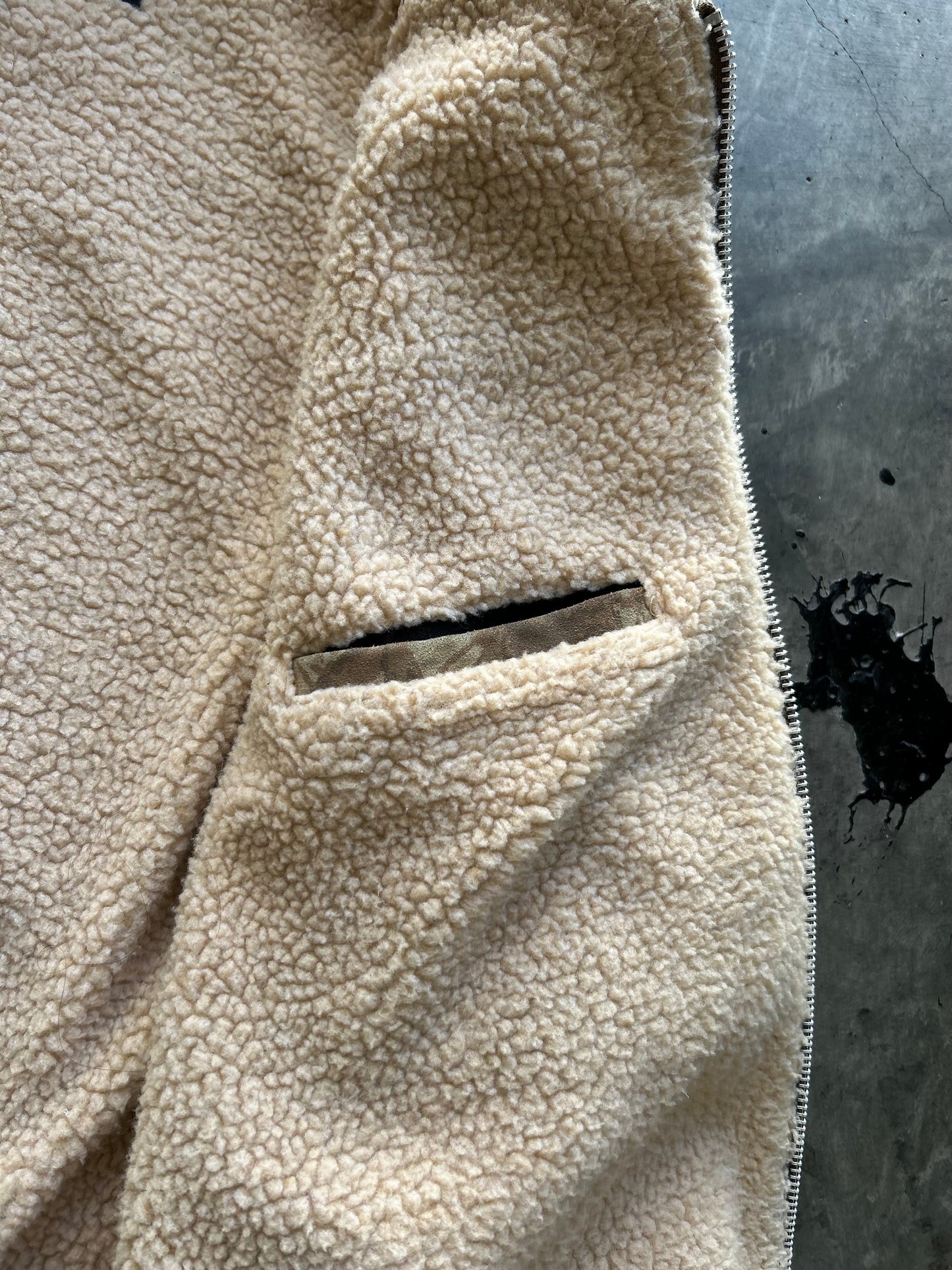 Supreme suede work jacket