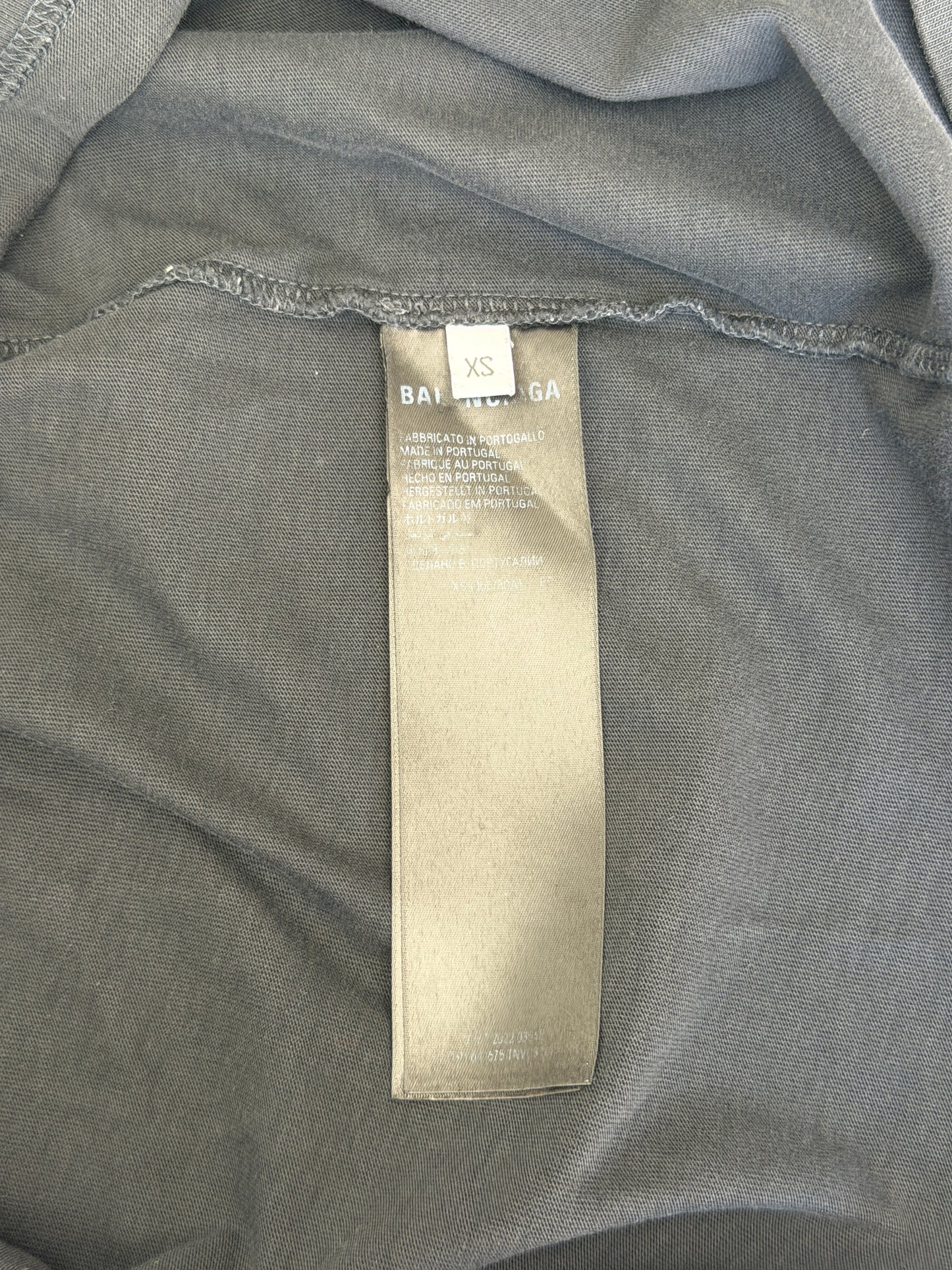 balenciaga rhinestone tee