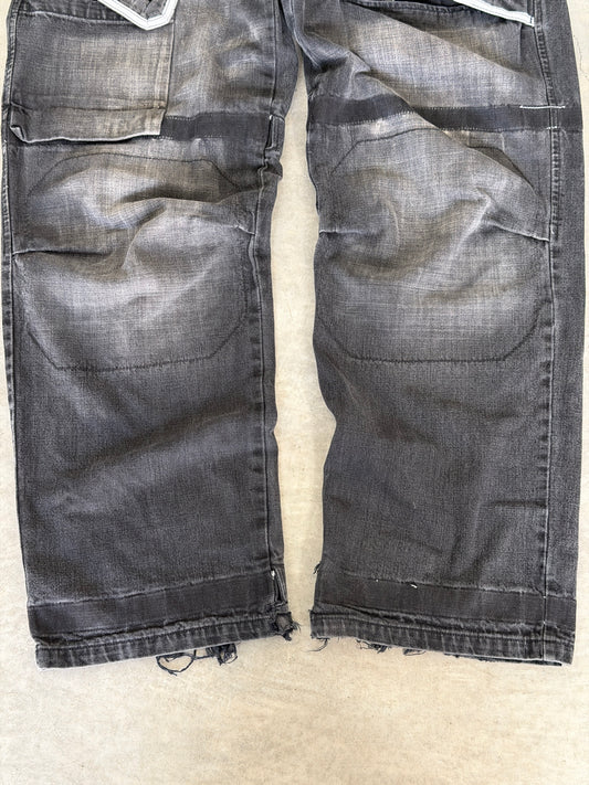 Marithe Francois Girbaud cargo denim