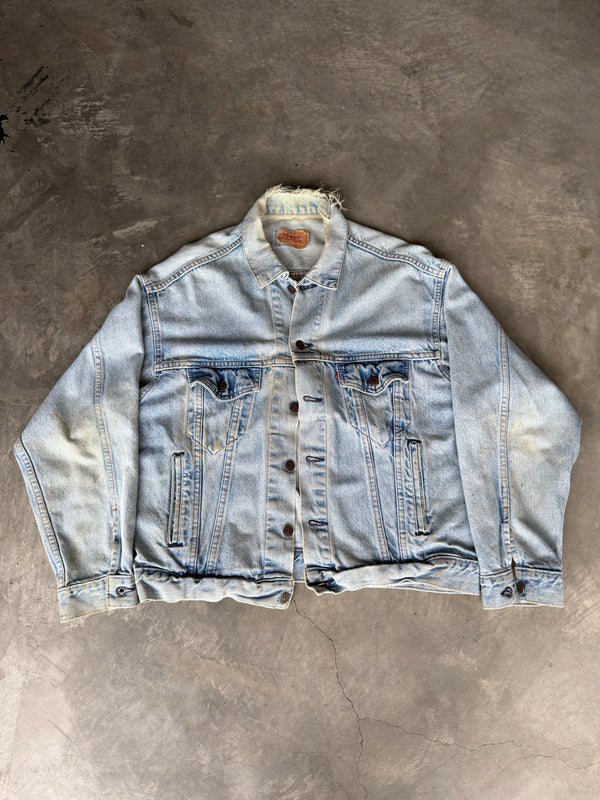 80s light wash denim jacket