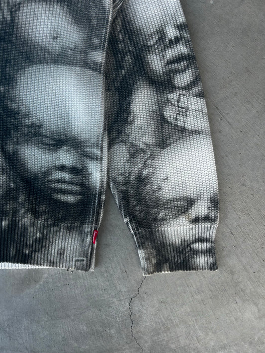 Supreme x H.R. Giger baby sweater
