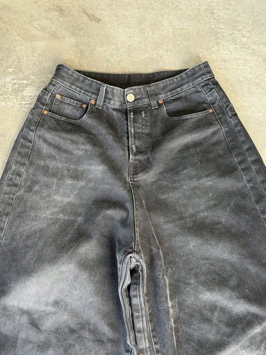 Vetements black denim