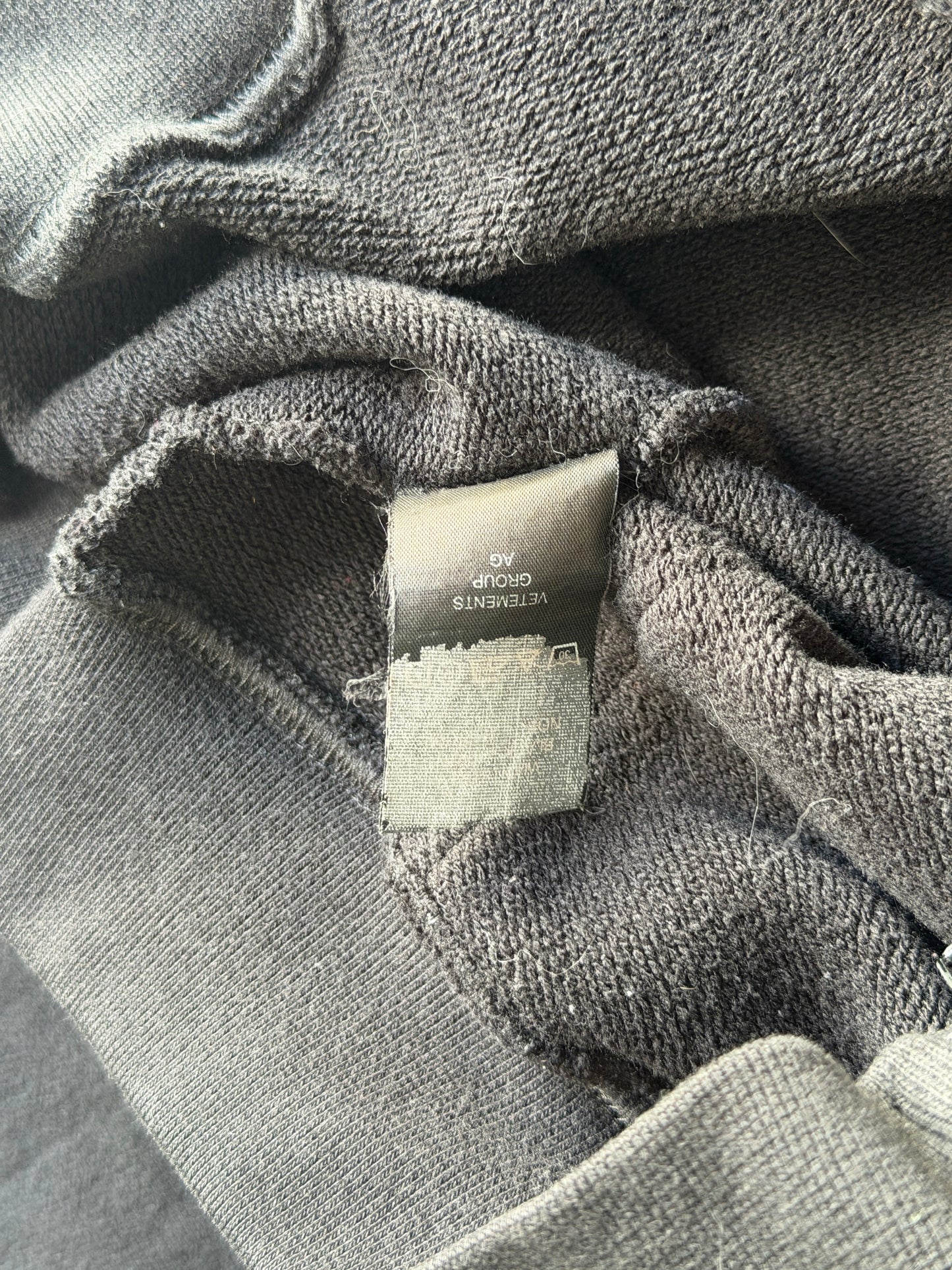 Vetements titanic zip up