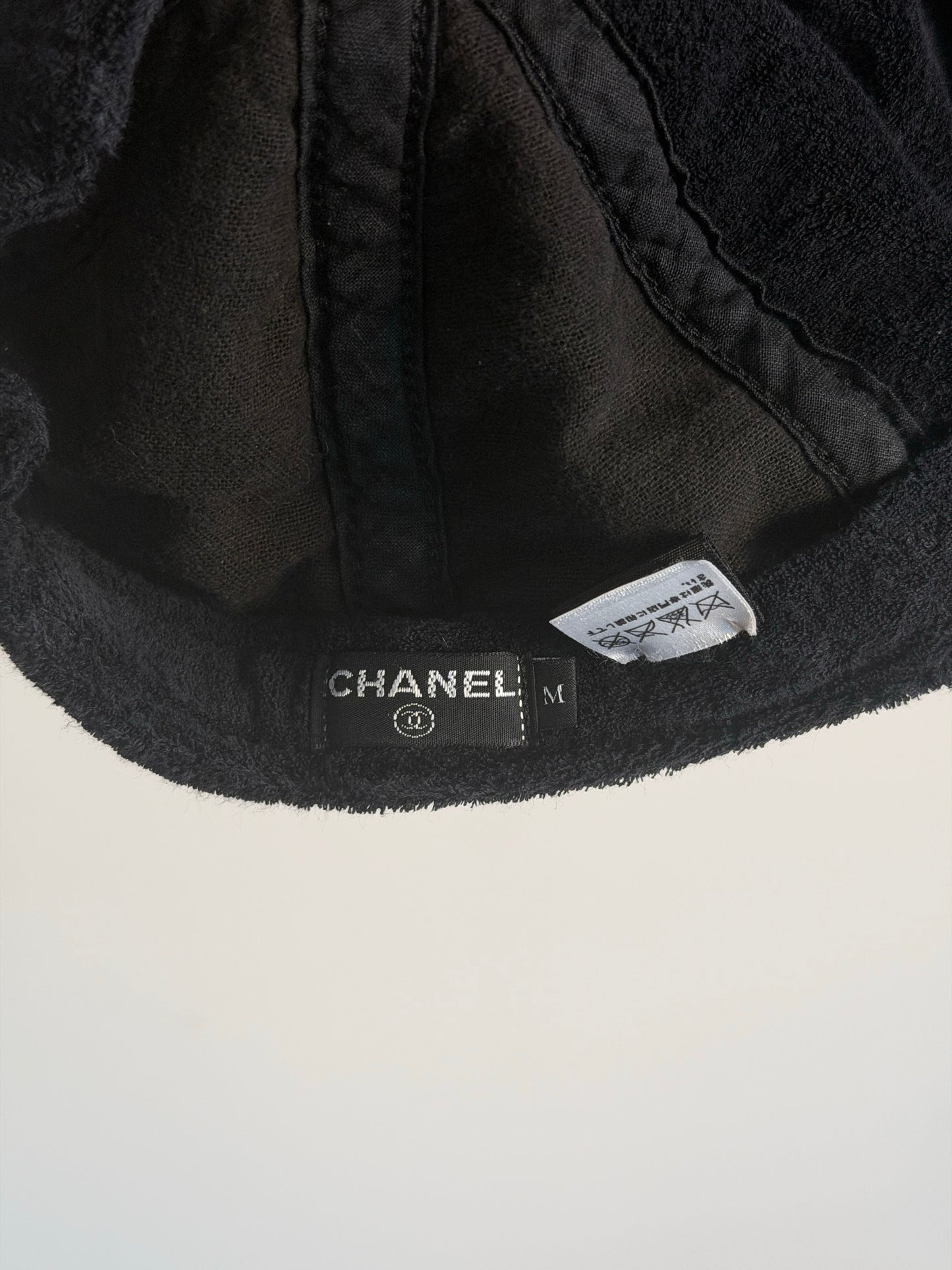 channel terry cloth baseball cap cabin clasp