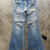 vintage 70s orange tab flares