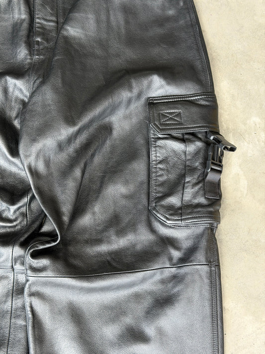 Wilsons M. Julian cargo leather pant