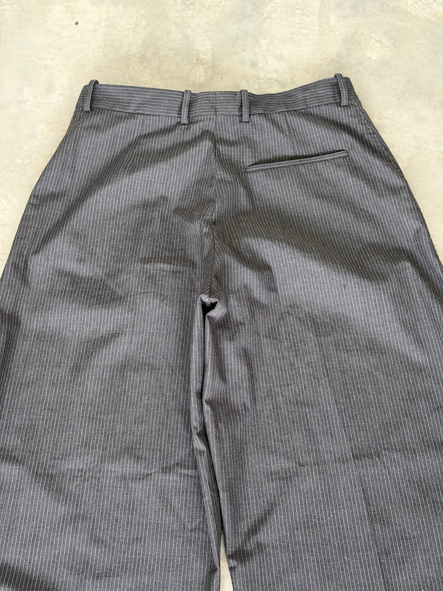 Acne Studios baggy pinstripe trousers