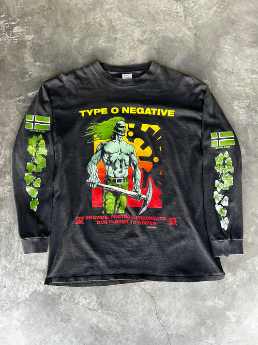 1995 Type O Negative Casket Crew long sleeve