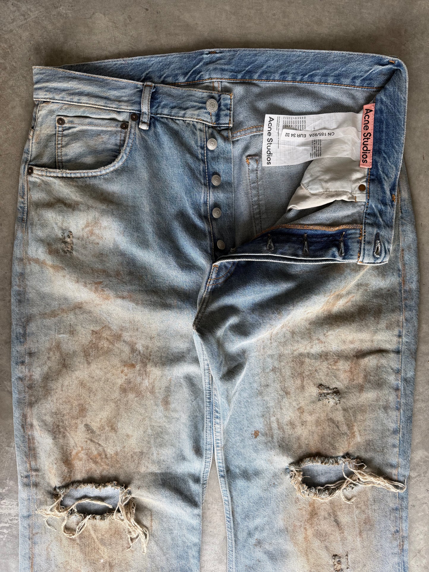 Acne Studios 2021M Penicillin Jeans