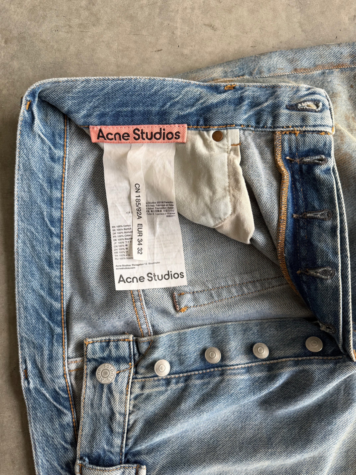 2021M Penicillin Jeans