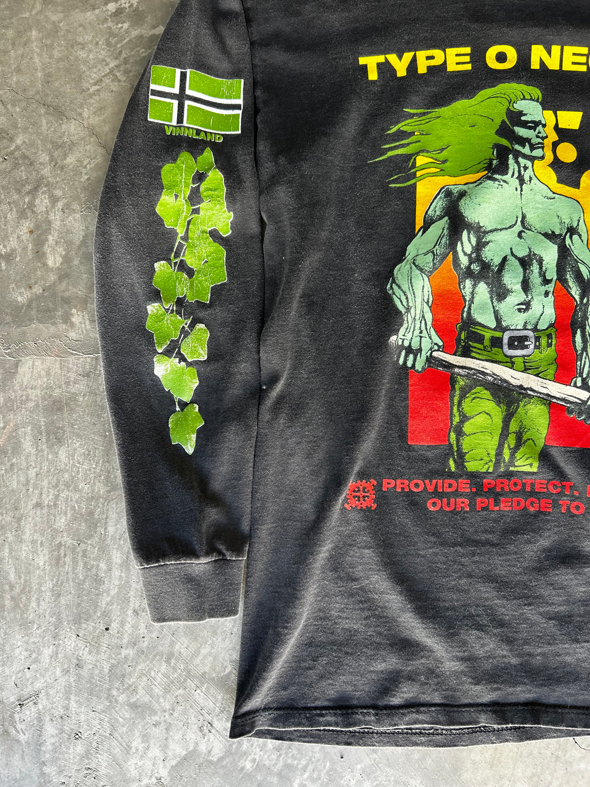 1995 Type O Negative Casket Crew long sleeve
