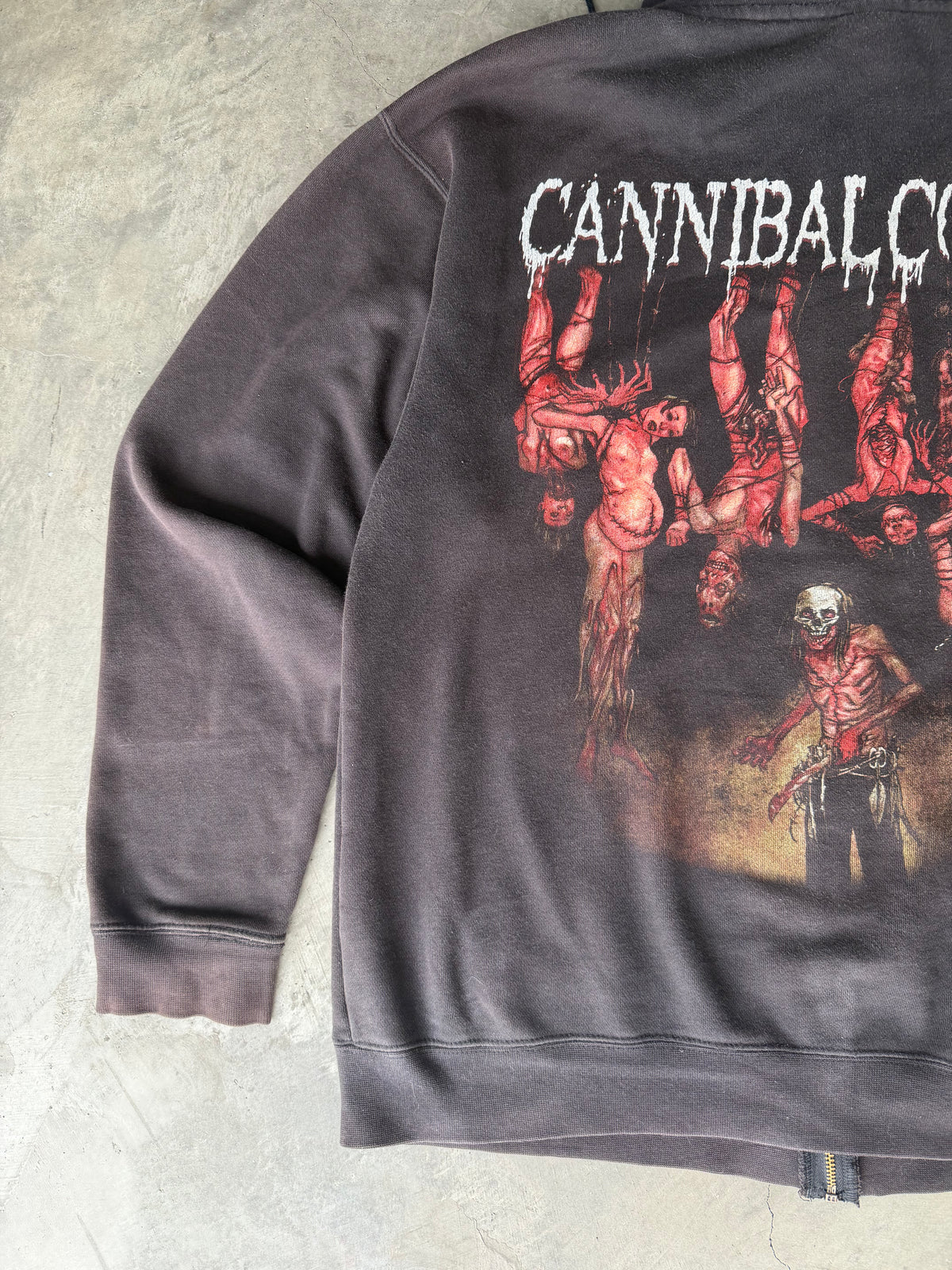 Cannibal Corpse Zip-up 2000’s