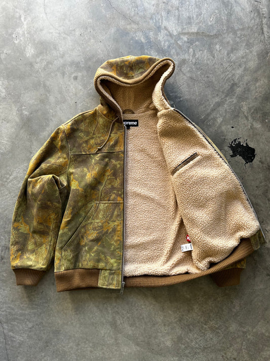 Supreme suede work jacket