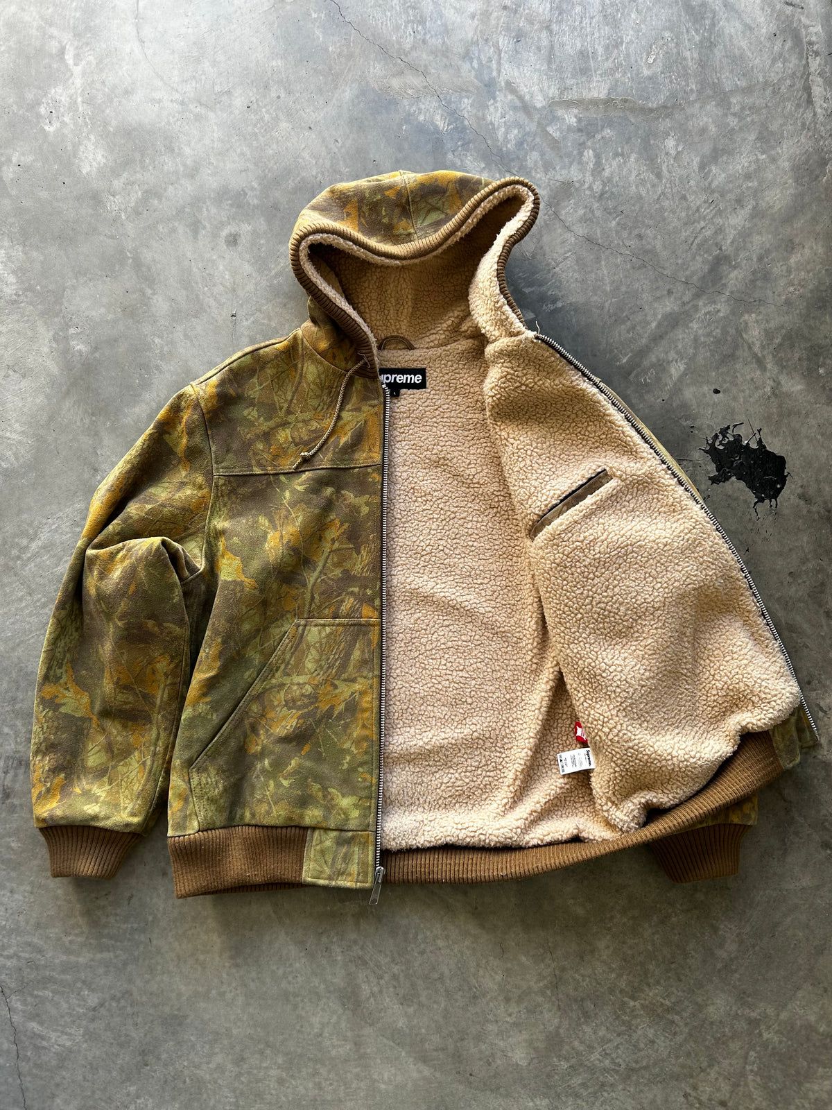 suede work jacket