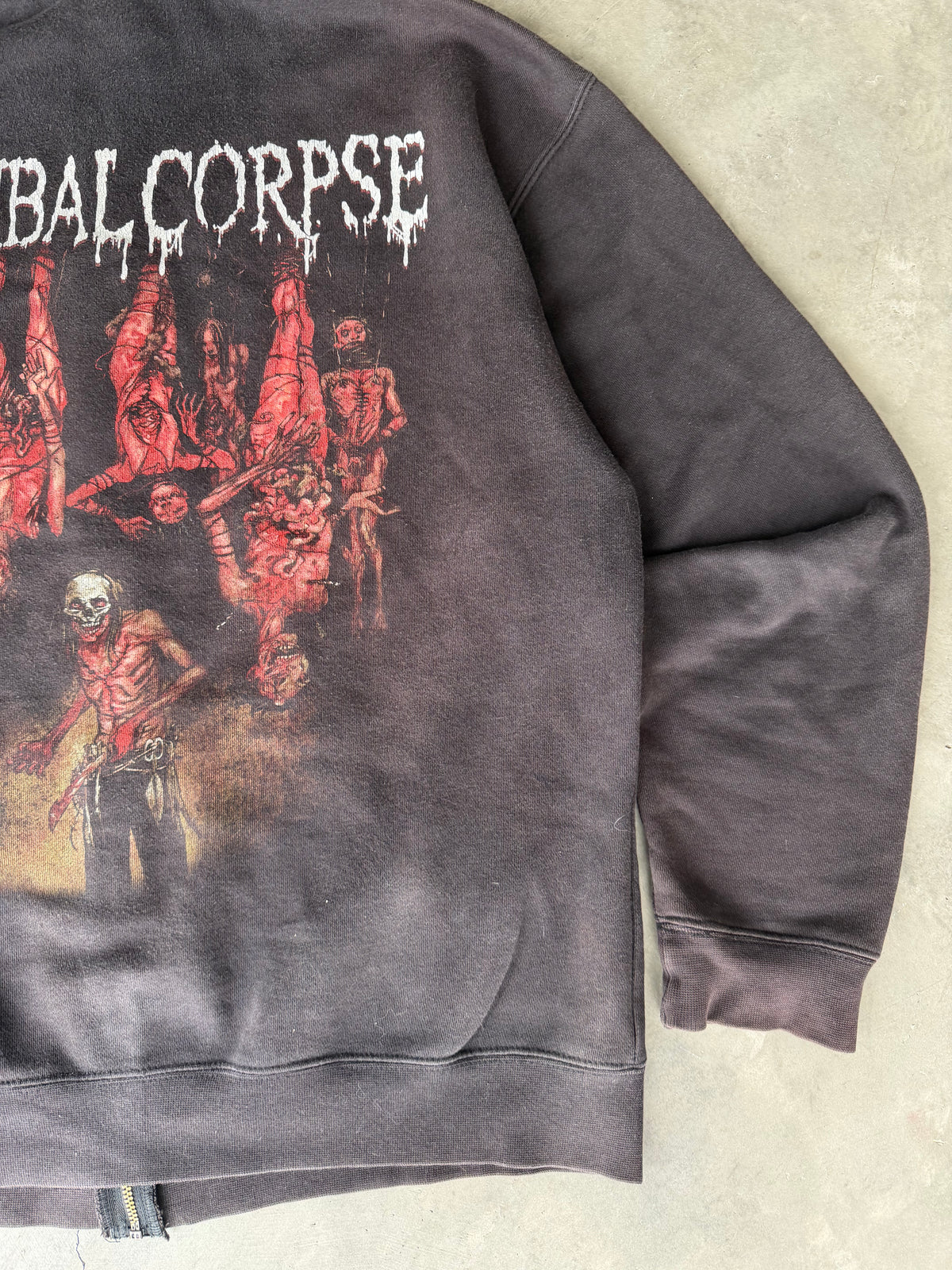 Cannibal Corpse Zip-up 2000’s