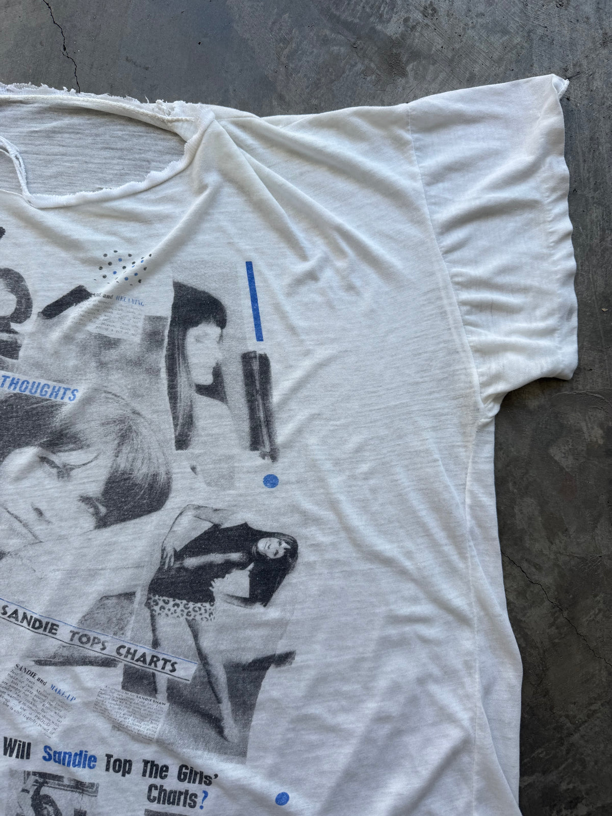 1980’s The Smiths x Morrissey x Sandie Shaw commemorative tee