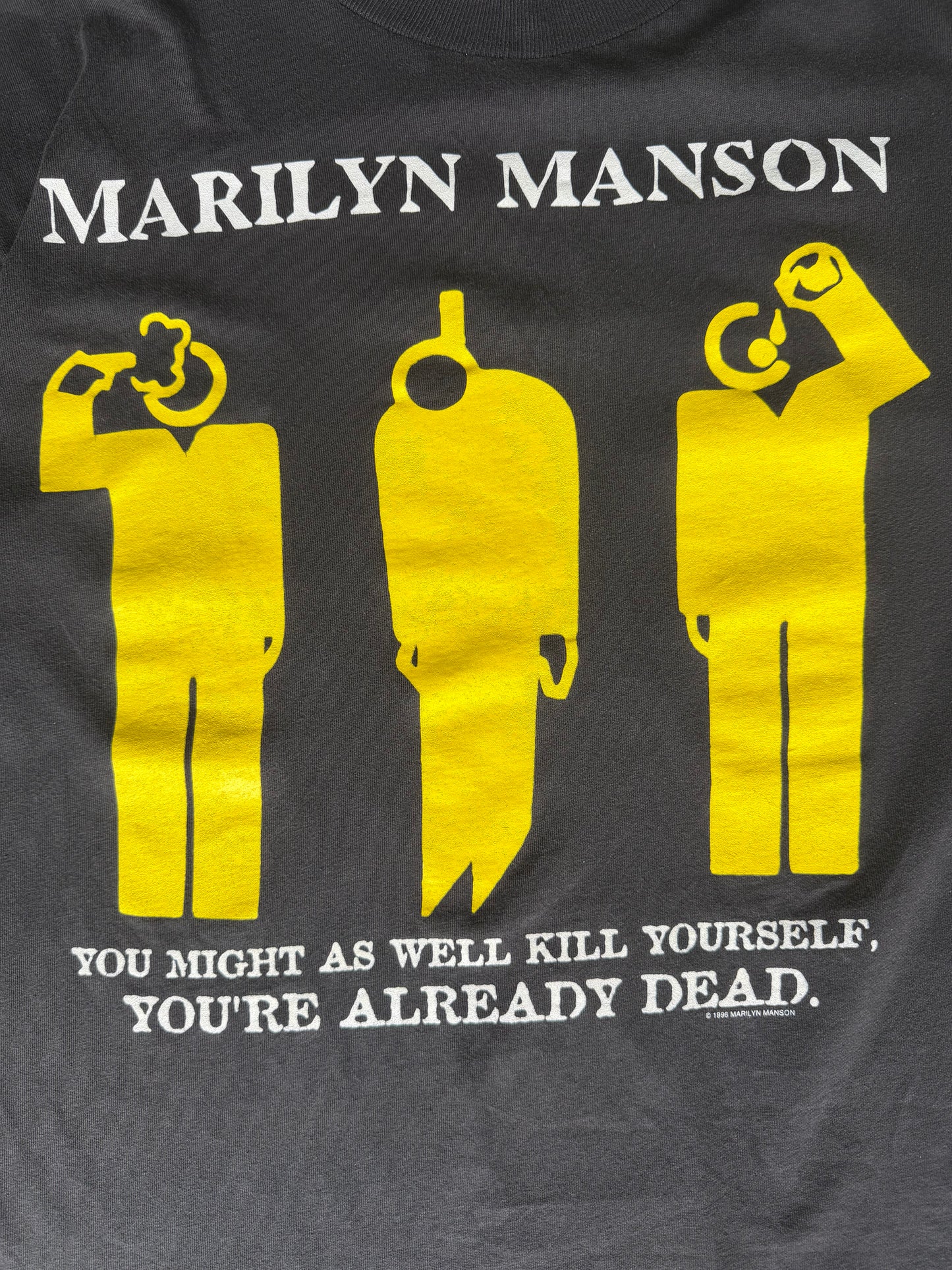 1996 Marilyn Manson “You’re Already Dead” tee