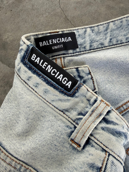 Balenciaga Light Wash Jeans