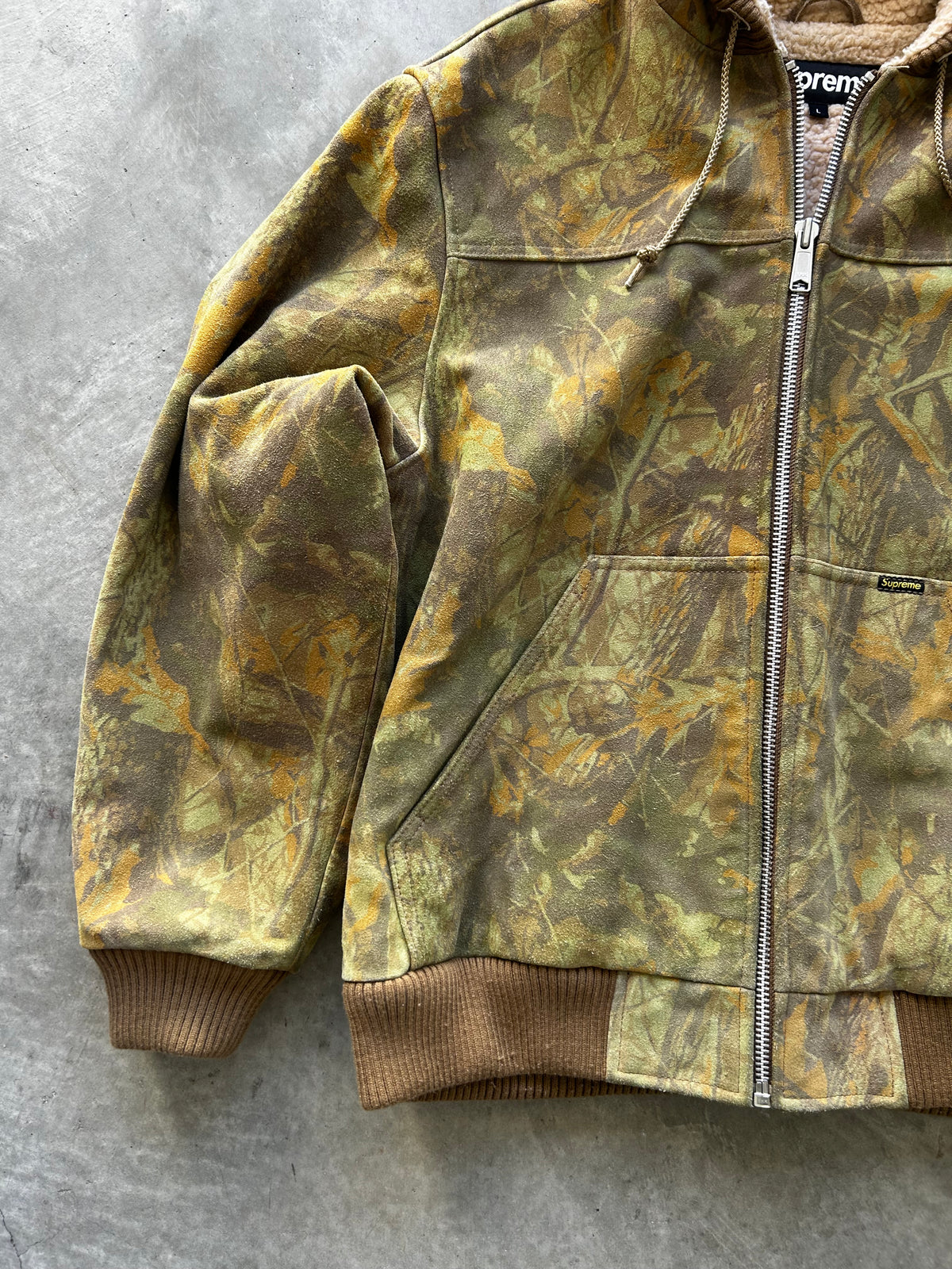 suede work jacket