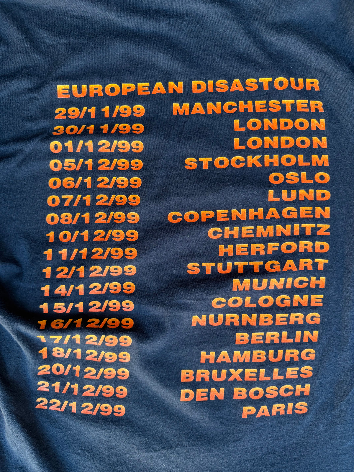 Type O Negative This Bloods For You Euro Tour