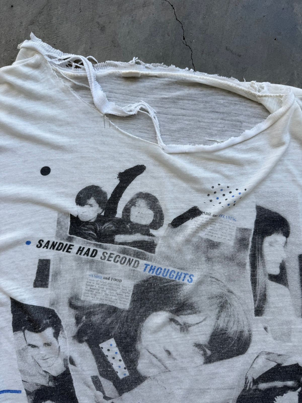 1980’s The Smiths x Morrissey x Sandie Shaw commemorative tee