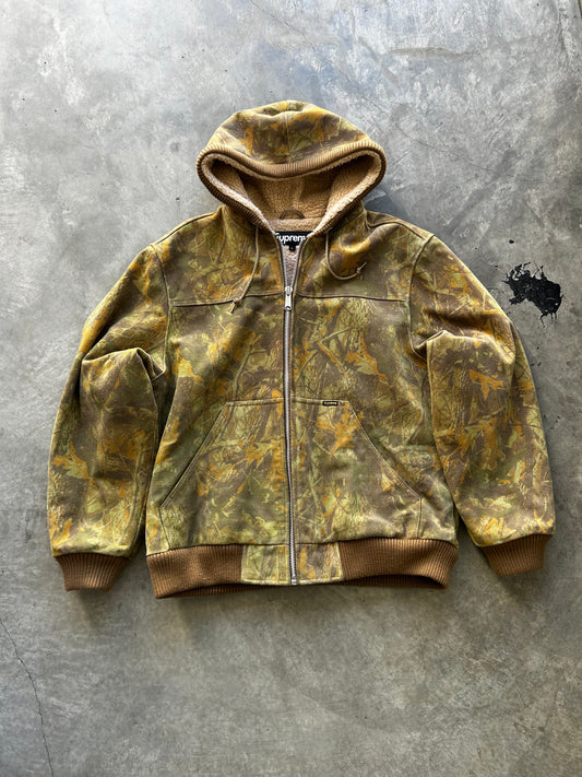 Supreme suede work jacket