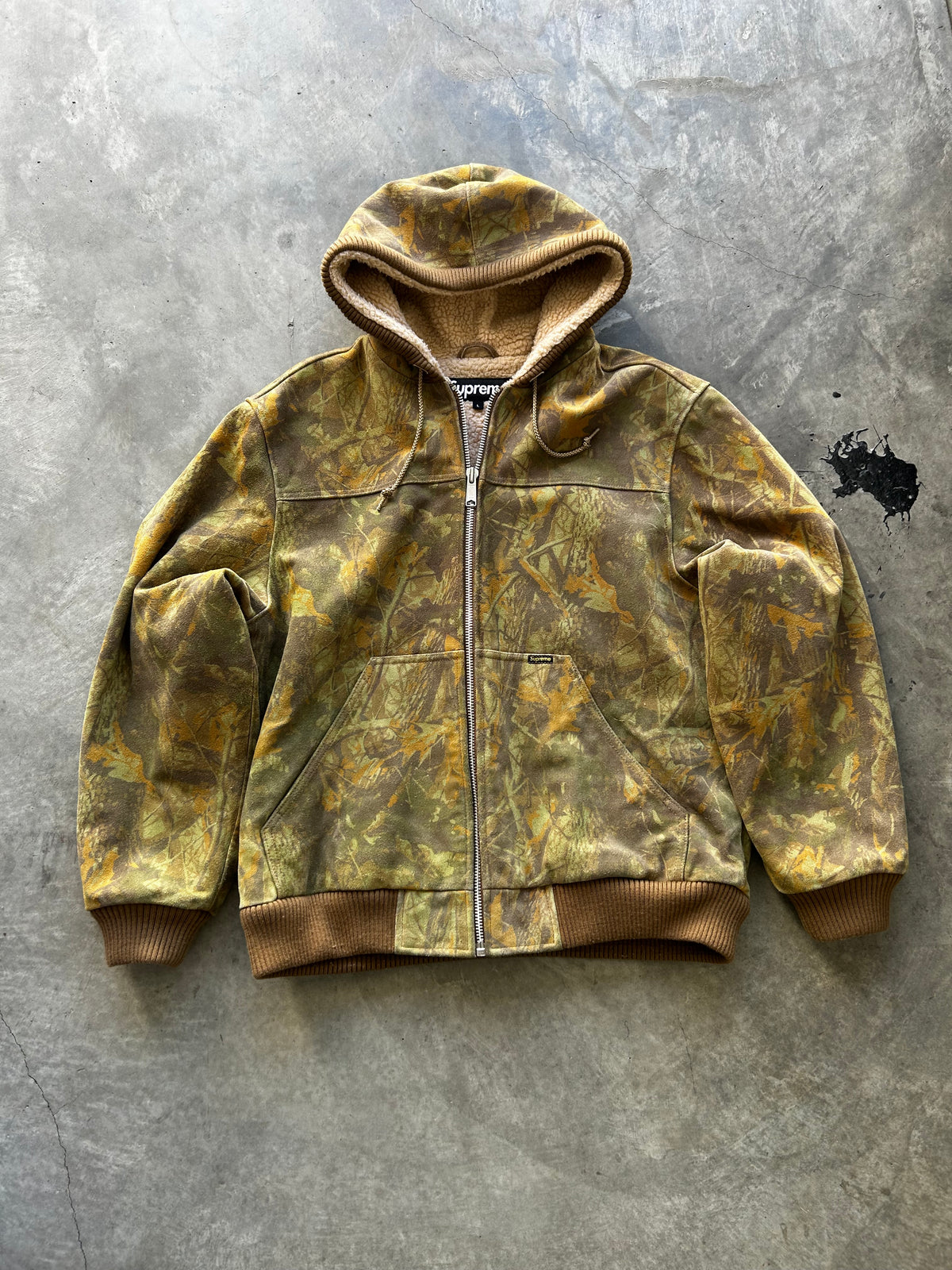 suede work jacket