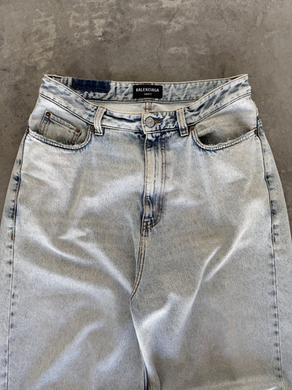 Balenciaga Light Wash Jeans