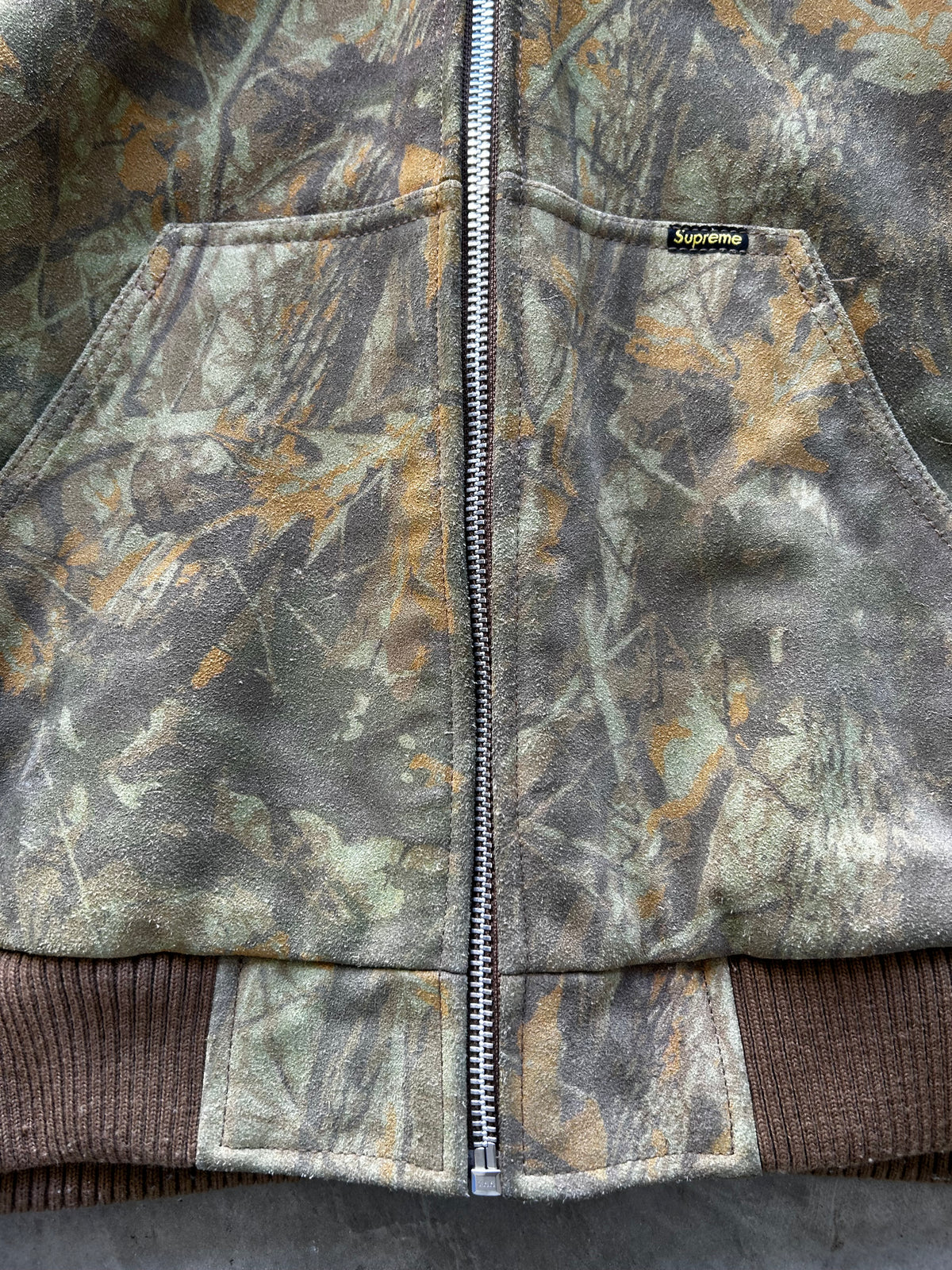 suede work jacket