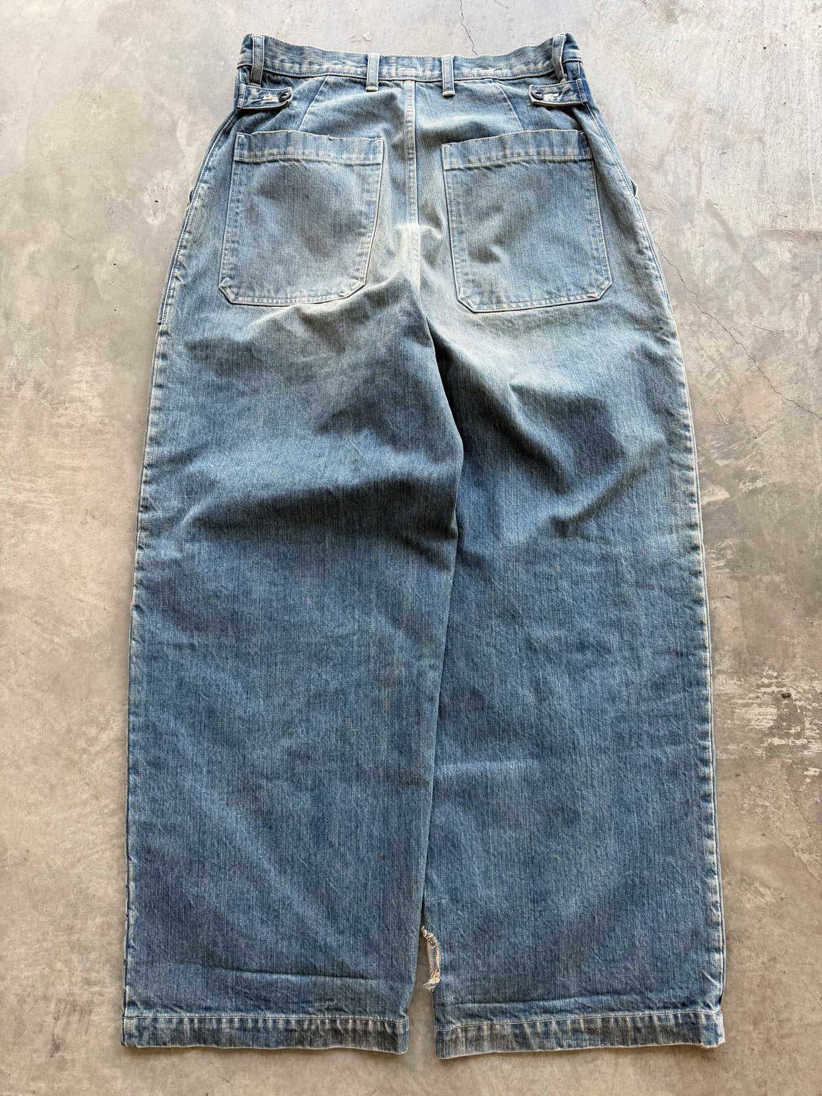 14oz Fatigue denim