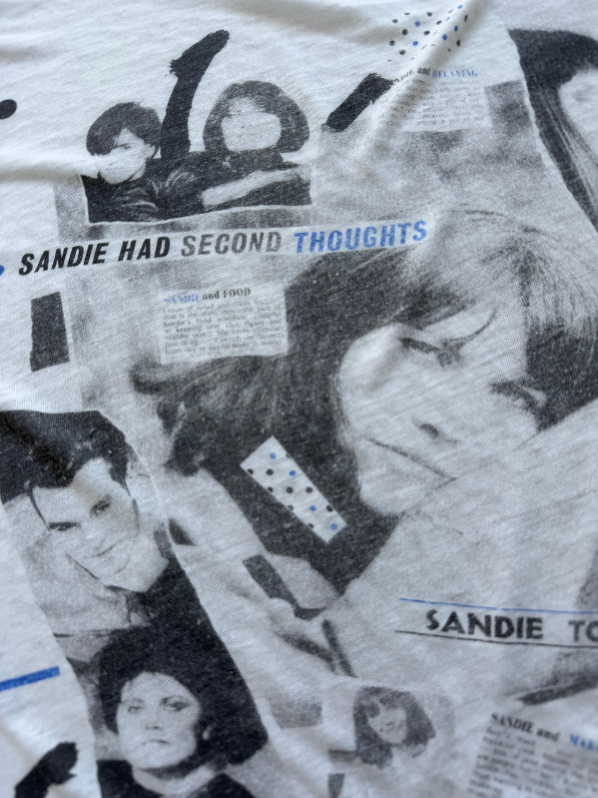 1980’s The Smiths x Morrissey x Sandie Shaw commemorative tee