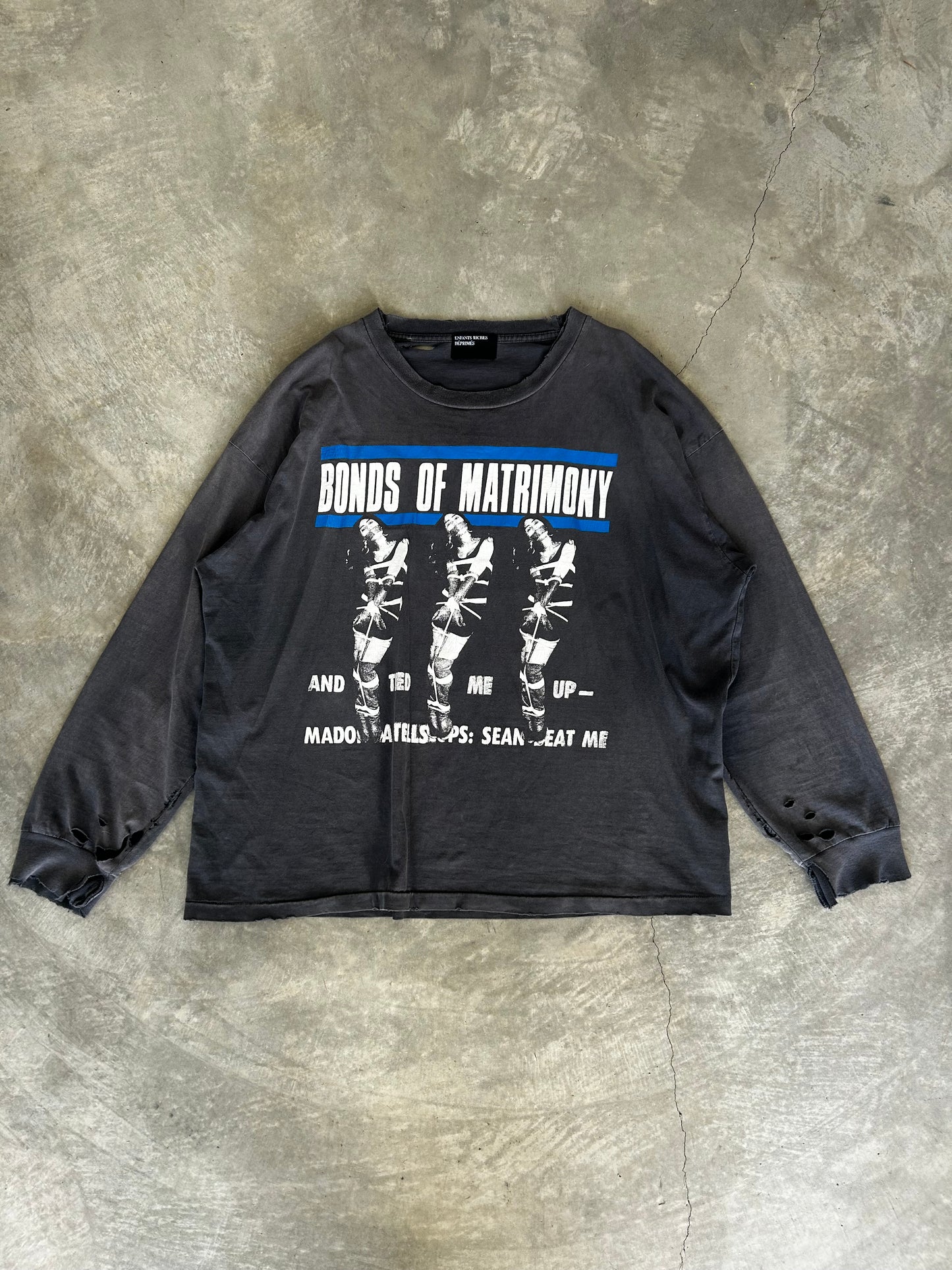 Enfants Riches Deprimes Bonds Of Matrimony long sleeve ss24