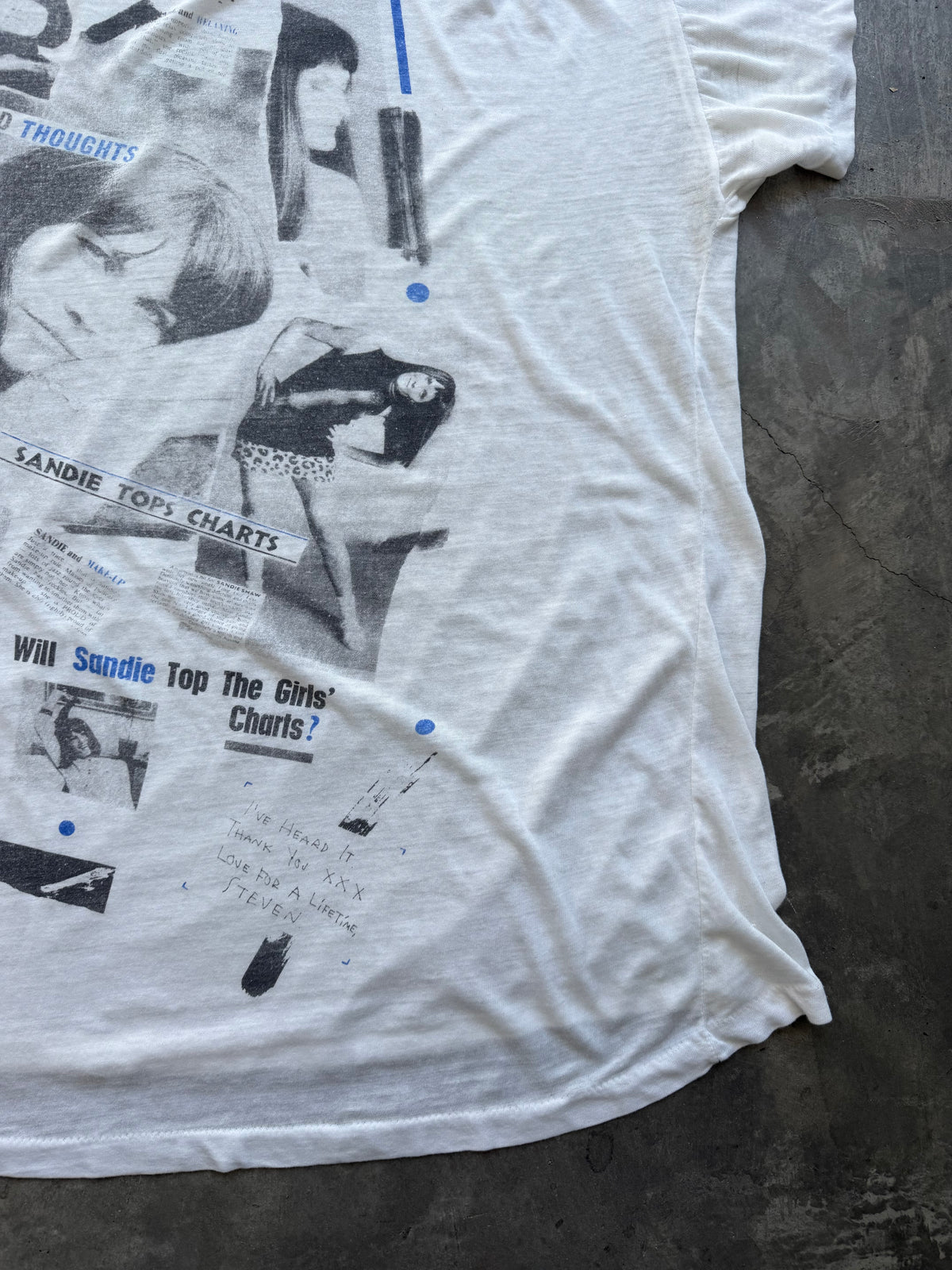 1980’s The Smiths x Morrissey x Sandie Shaw commemorative tee