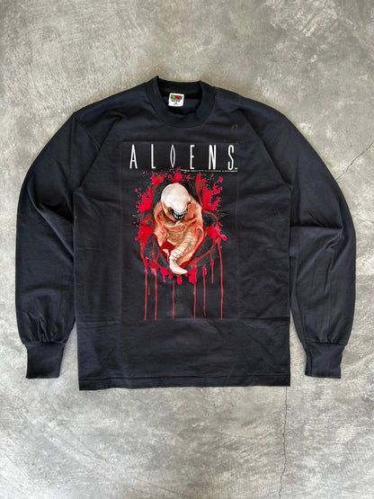 90’s Aliens promo 3d chest burster tee