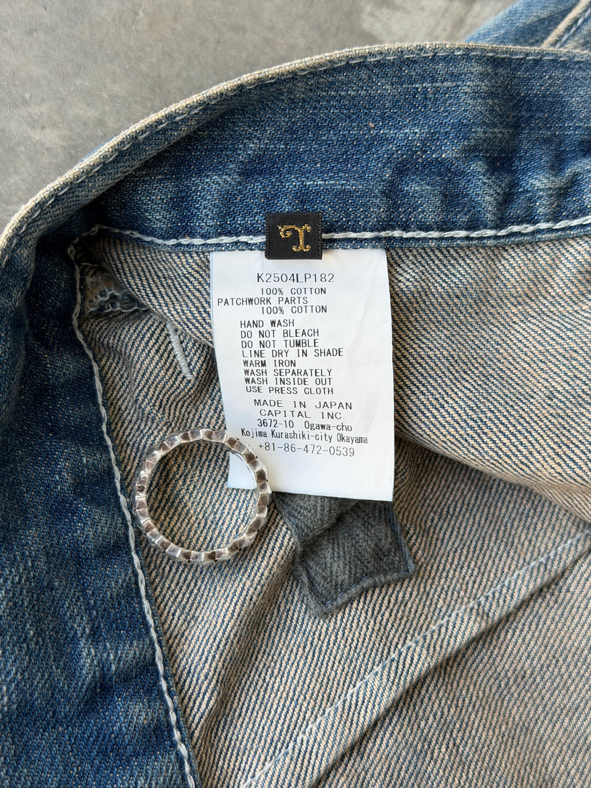 14oz Fatigue denim