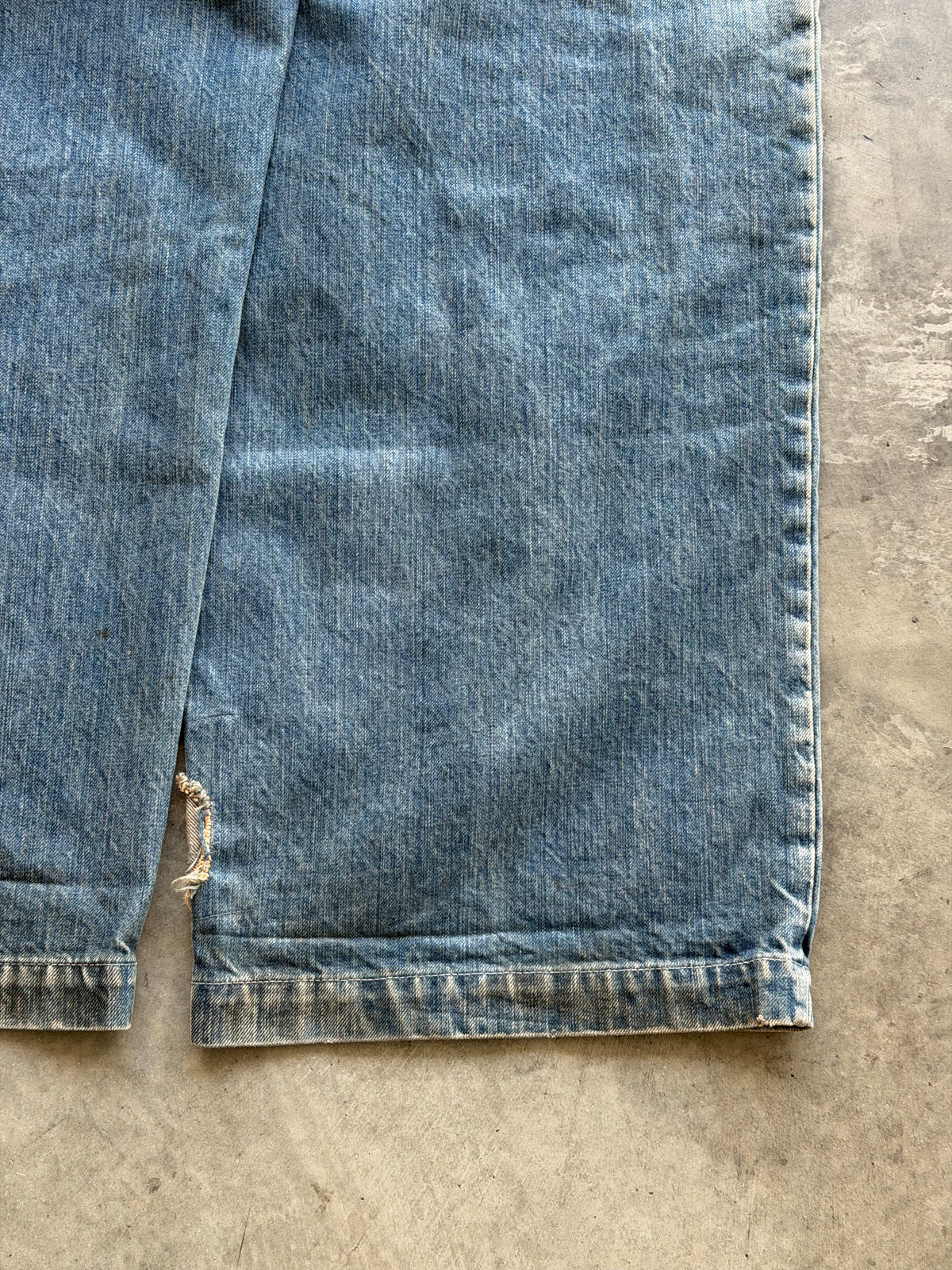14oz Fatigue denim
