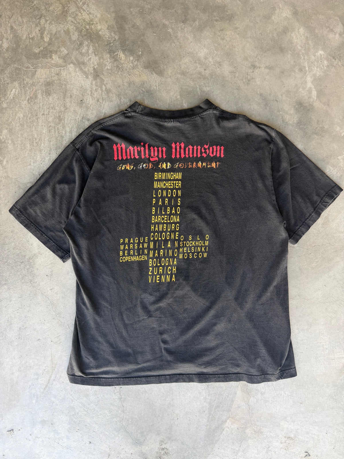 Marilyn Manson Hollywood Euro
