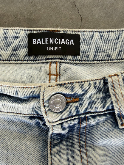 Balenciaga Light Wash Jeans