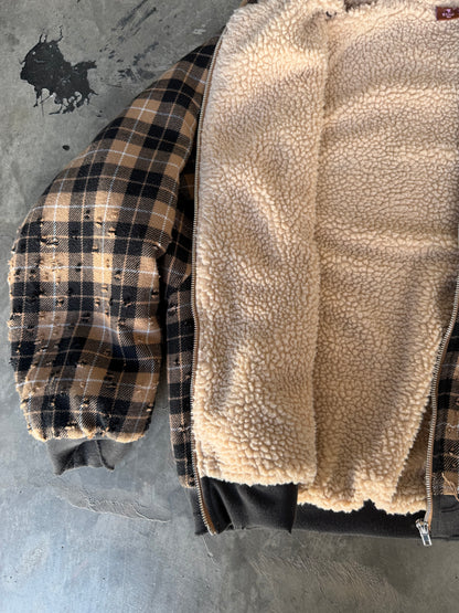 Praying Plaid Work Jacket