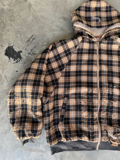 Praying Plaid Work Jacket