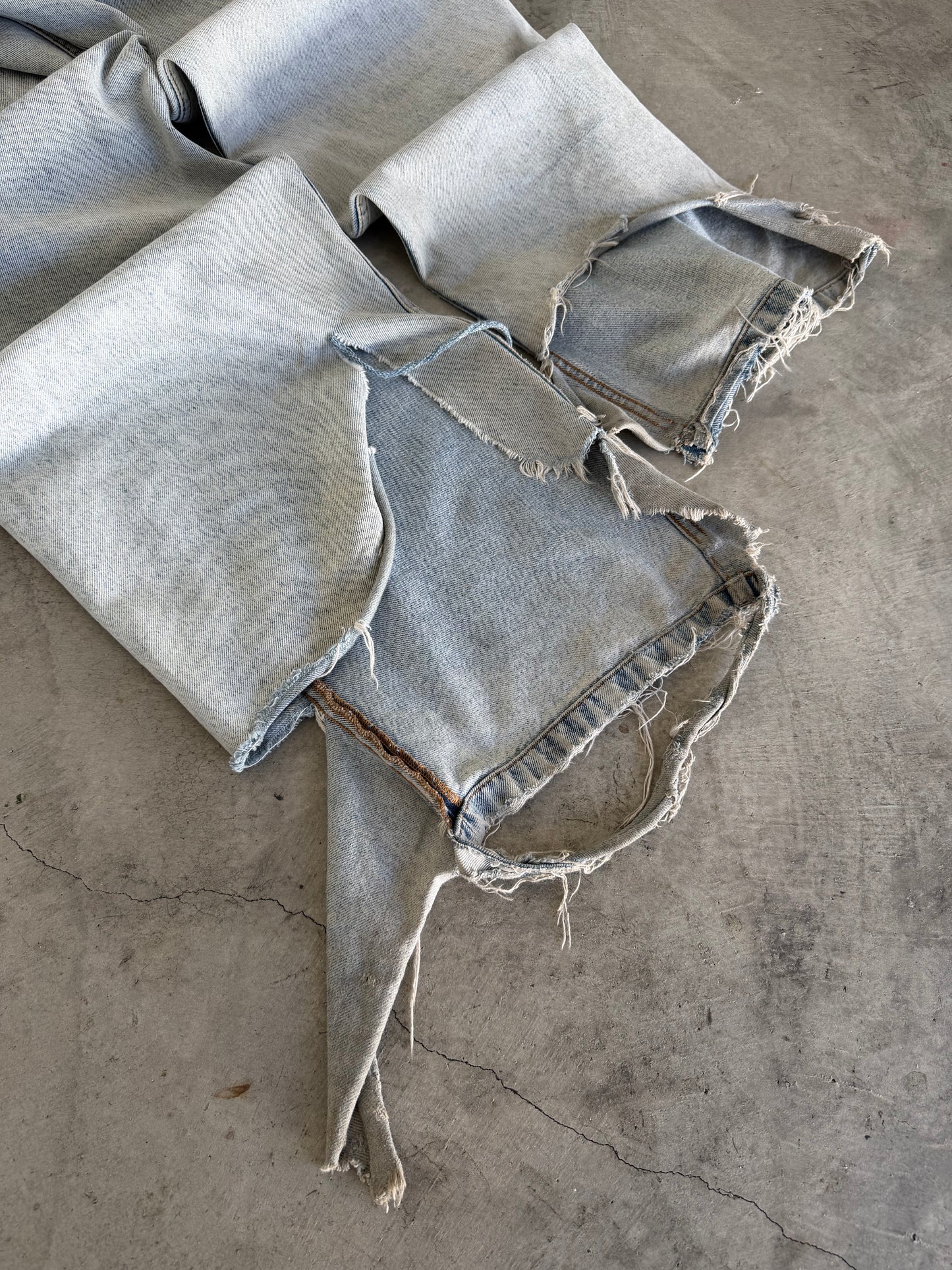 Balenciaga Light Wash Jeans