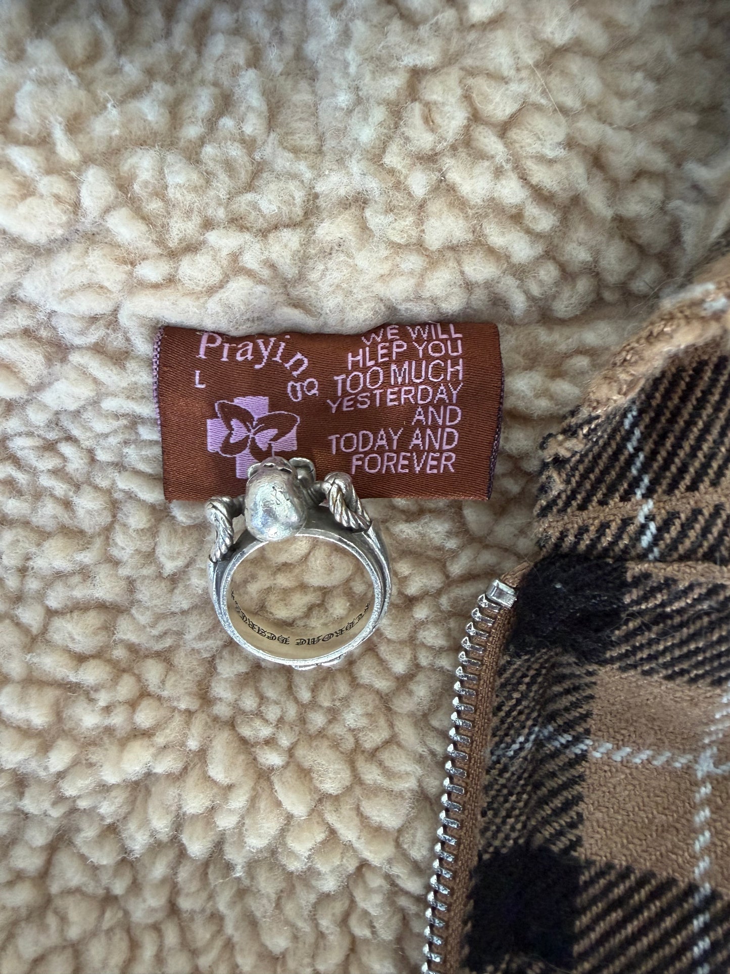 Praying Plaid Work Jacket