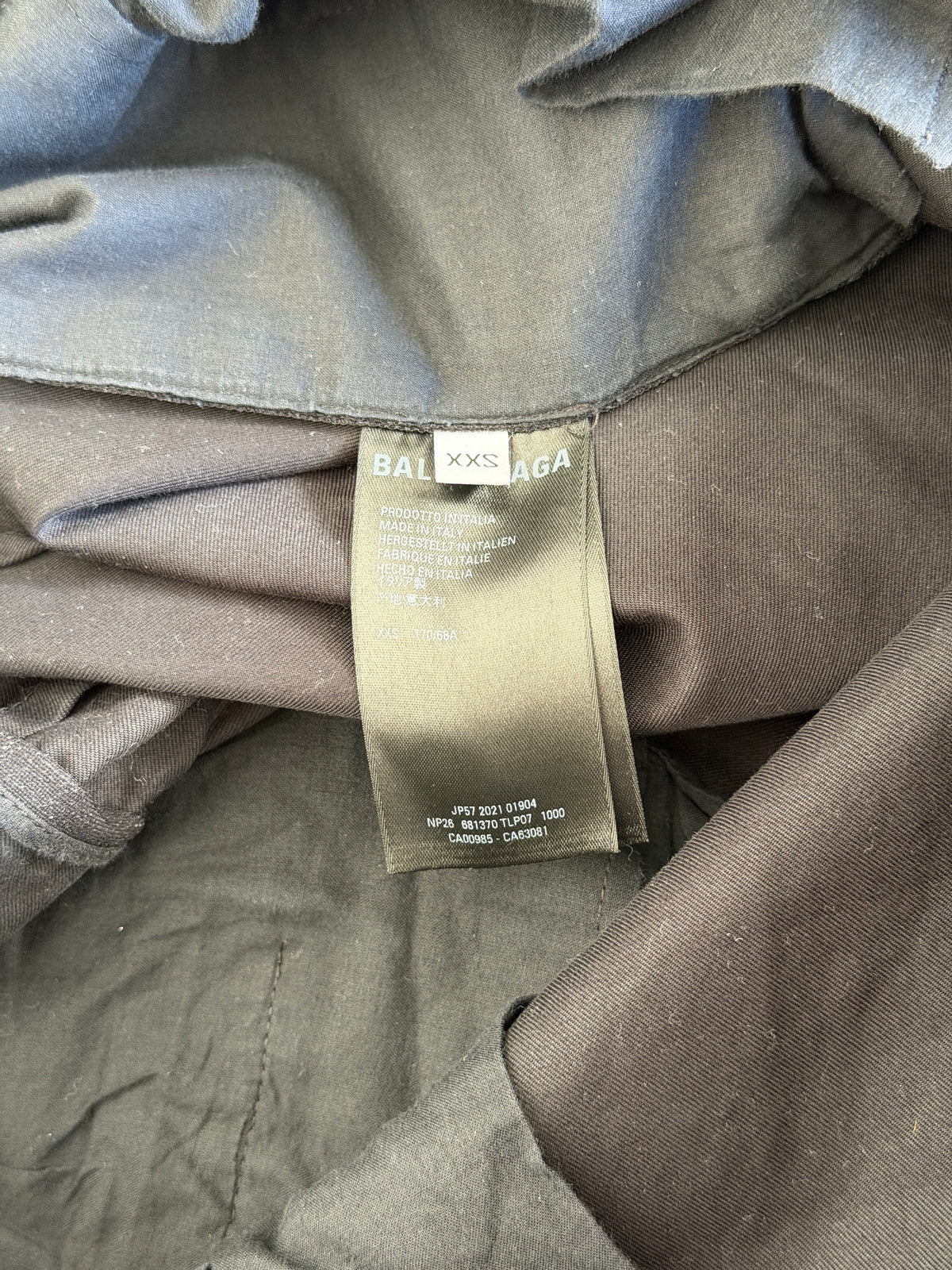 Balenciaga work pants