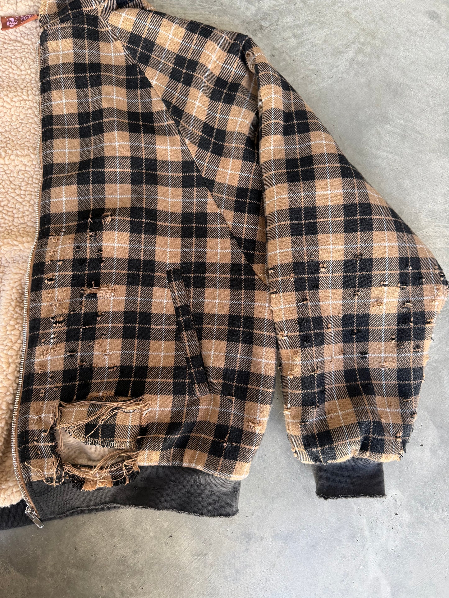 Praying Plaid Work Jacket