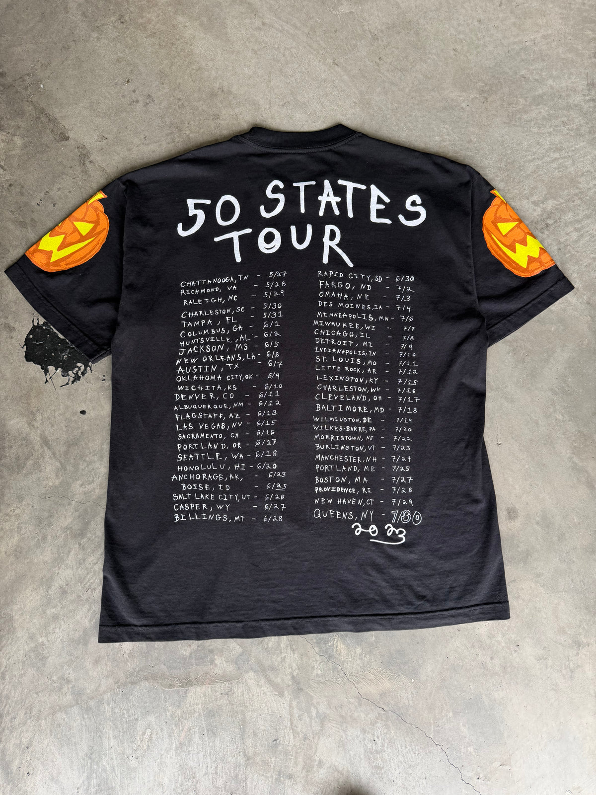 2023 Signed Ass Pizza 50 States Tour
