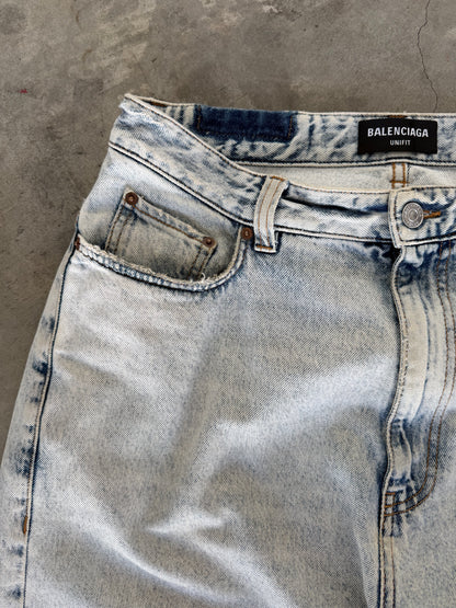 Balenciaga Light Wash Jeans