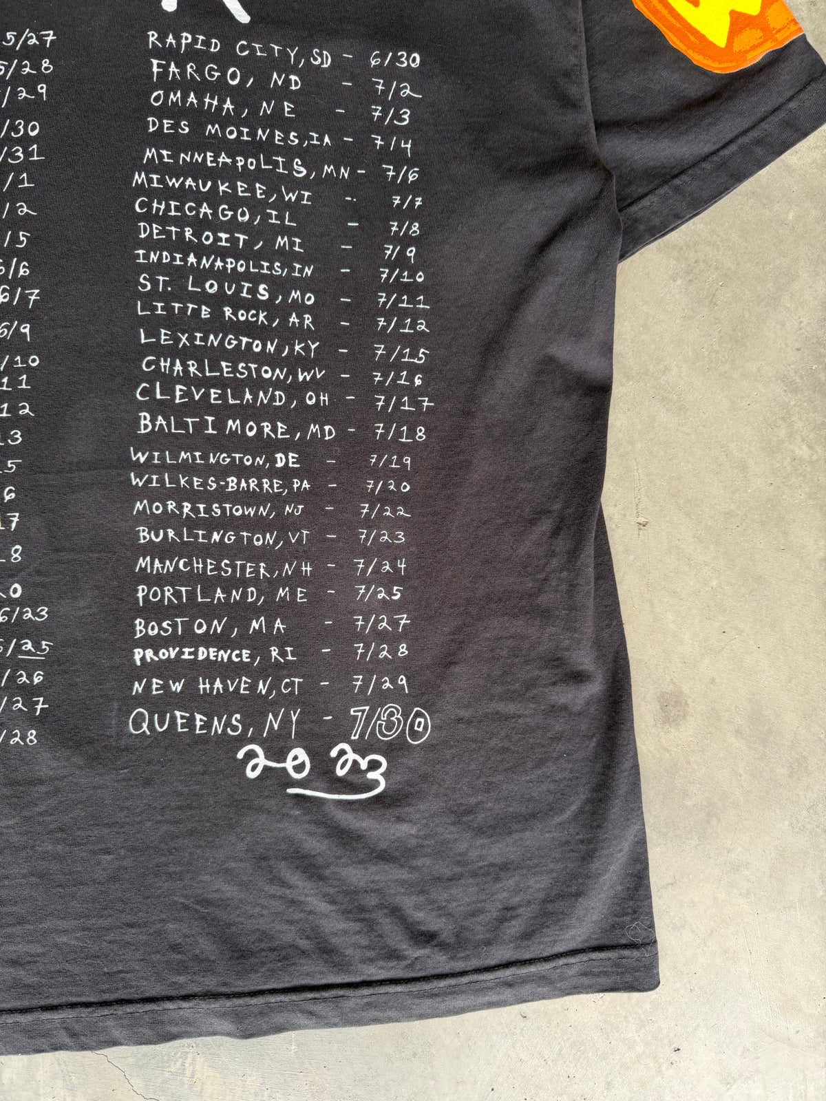 2023 Signed Ass Pizza 50 States Tour
