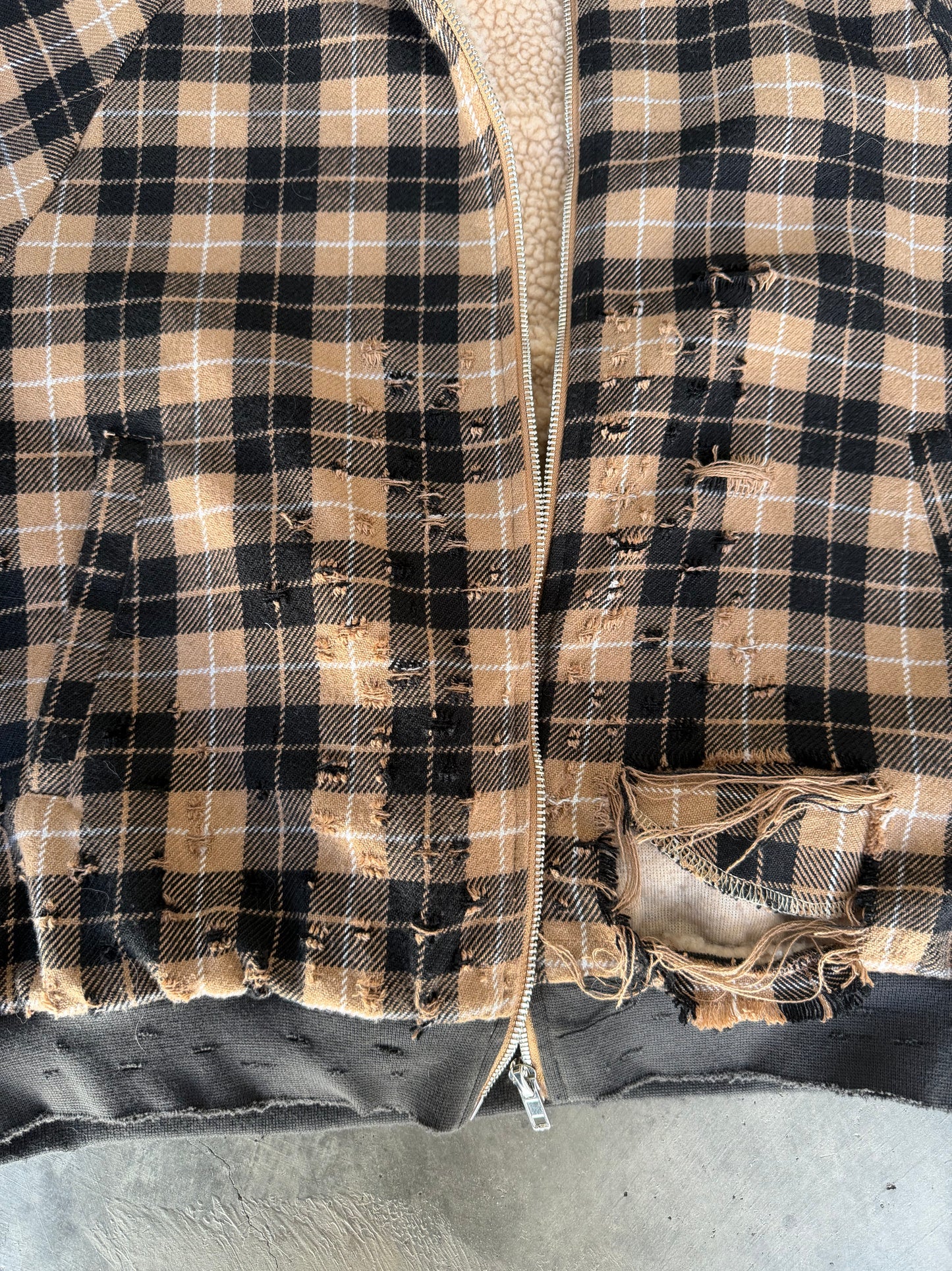 Praying Plaid Work Jacket