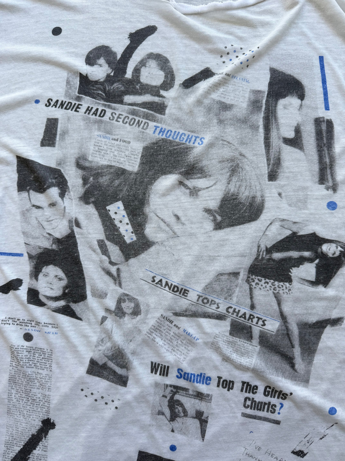 1980’s The Smiths x Morrissey x Sandie Shaw commemorative tee