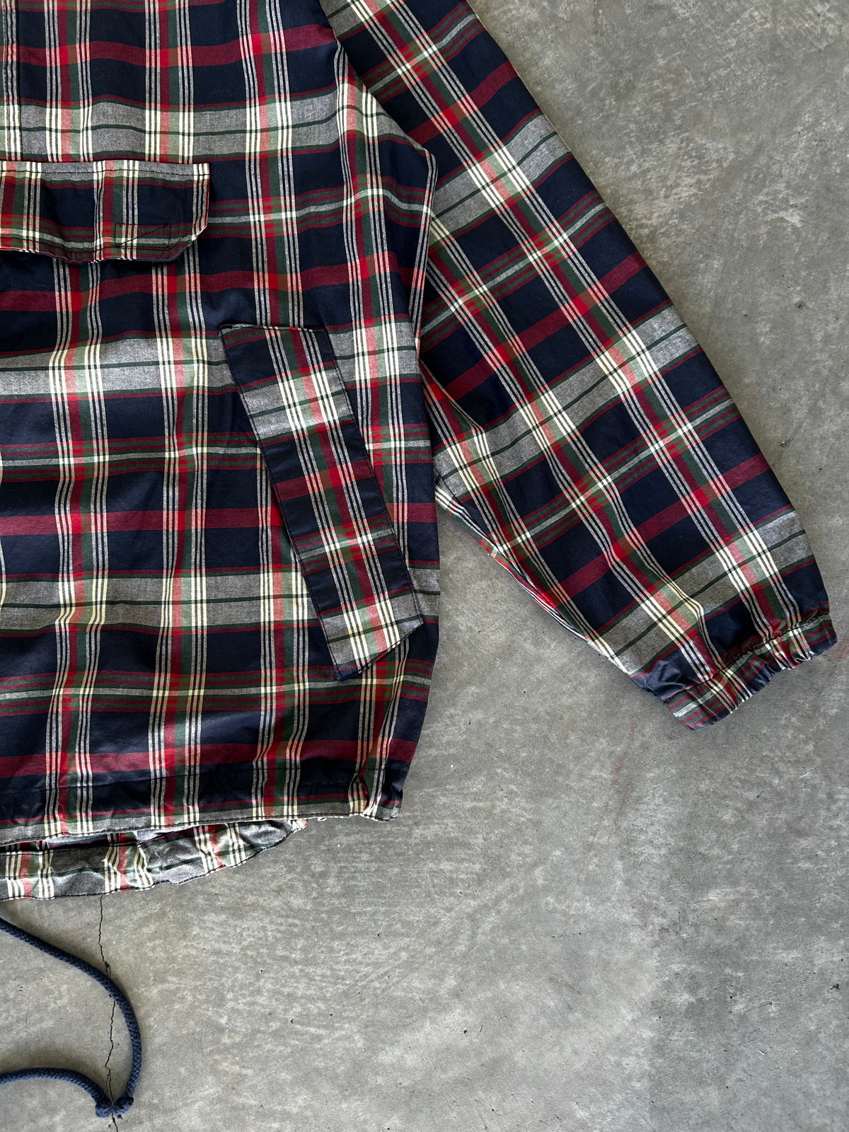 Vintage Gap plaid Anorak jacket